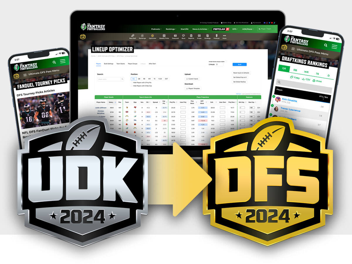 The Ultimate Fantasy Football DFS Pass - Fantasy Footballers Podcast