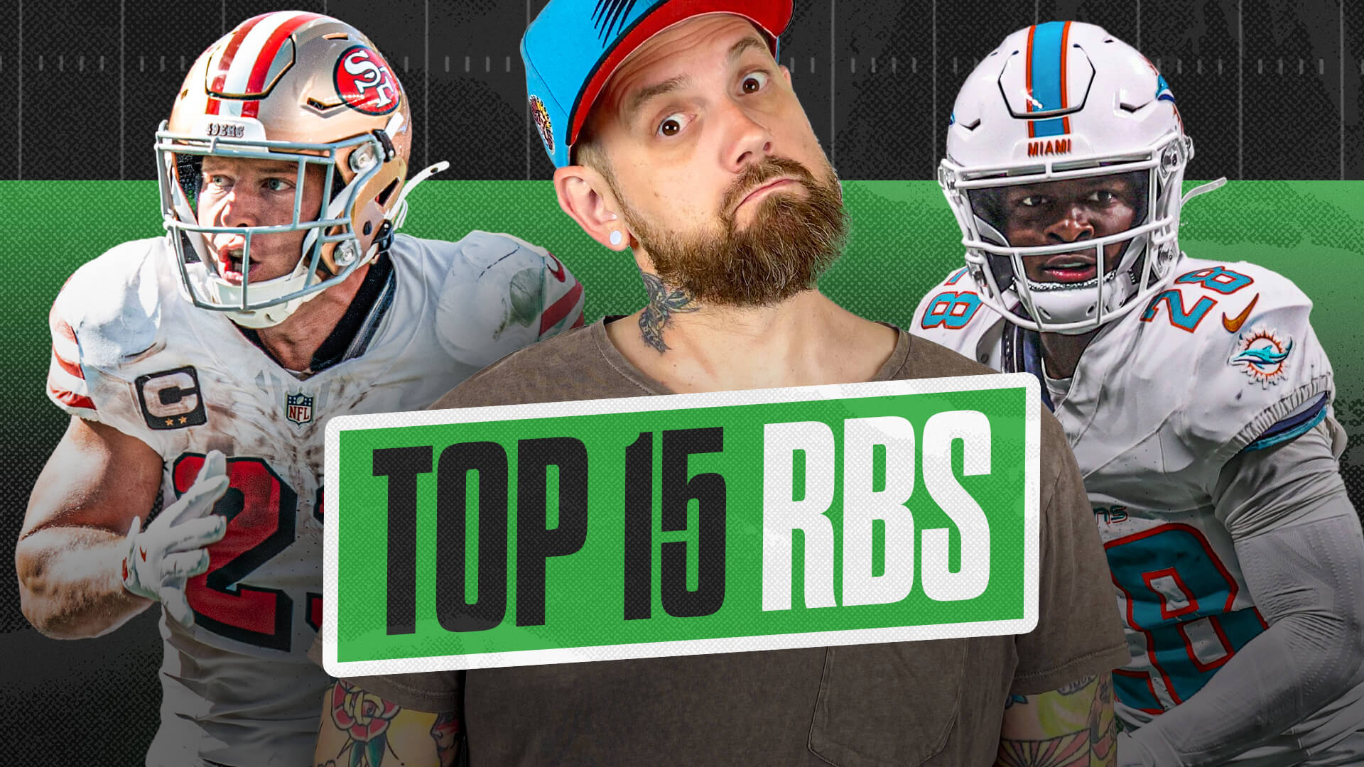 Early Top 15 RB Rankings + Pre-Draft Vibes - Fantasy Footballers Podcast