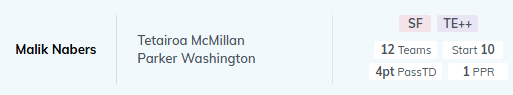 Potential Nabers trade.