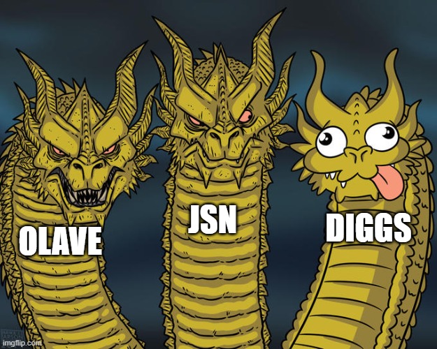 Three dragon meme